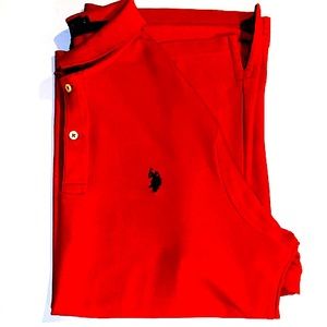 U.S POLO ASSN/ASSOCIATION POLO SHIRT RED